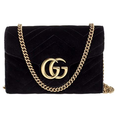 gucci wallet on chain velvet|gucci wallet on chain crossbody.